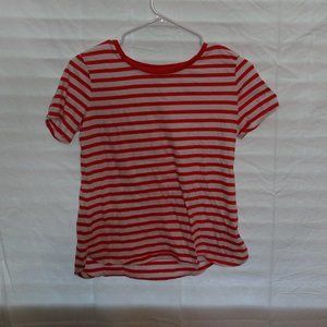 Striped red shirt